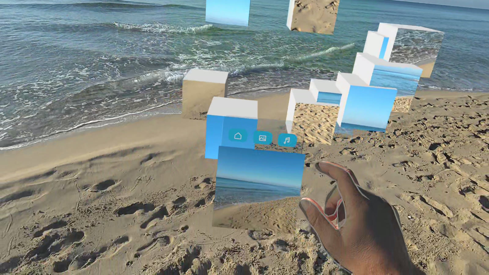 Solving the puzzle on the beach